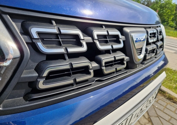 Dacia Duster cena 56900 przebieg: 99159, rok produkcji 2019 z Skoczów małe 466